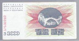 BOSNIA - 1000  Dinara 1992 Circulado  P-15 - Bosnie-Herzegovine