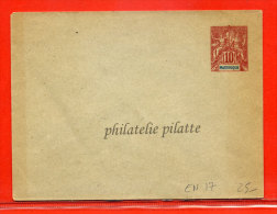 MARTINIQUE ENTIER POSTAL 10C NEUF - Covers & Documents