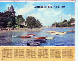 ALMANACH DES P.T.T. - 1965 - OBERTHUR - ILLE ET VILAINE - Big : 1961-70