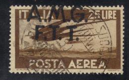 R900 . TRIESTE A , Posta Aerea N. 5 Used : Soprastampa Spostata . DIENA - Luchtpost