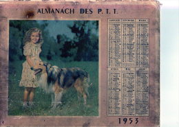 ALMANACH DES P.T.T.- 1953 - OBERTHUR - ILLE ET VILAINE - Groot Formaat: 1941-60