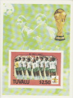 Tuvalu 1986 World Cup Souvenir Sheet  N.Ireland  MNH - Tuvalu