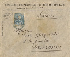 Portuguese Guinea Cover To Lausanne - Guinée Portugaise