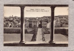 39817    Italia,   Roma -   Castel  S.  Angelo -  Panorama  Dalla  Loggia  Di  Papa Giulio II,  NV - Castel Sant'Angelo