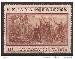 ES545-A546THIA.España Spain Espagne DESCUBRIMIENTO DE AMERICA.COLON. 1930 (Ed 545*) Con Charnela MAGNIFICO - Indianer