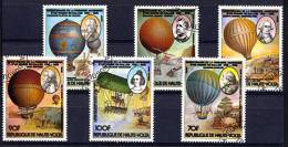 HAUTE-VOLTA 1983, BALLONS MONTES, 6 Valeurs Oblitérées. R074 - Fesselballons