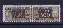 Italie Trieste Zone A AMG-FTT  Pachi Postali Nr 25 MH/* , - Mint/hinged