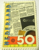 Netherlands 1983 Europa CEPT Newspapers 50c - Used - Oblitérés