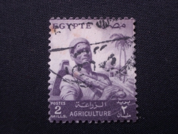 EGYPTE   ( O )  De  1954 / 55   "   Série Courante - Agriculture       "   N° 366           1 Val . - Usati