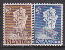 Q1203 - ISLANDE ICELAND Yv N°299/300 ** REFUGIES - Ungebraucht