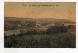 Cpsm CHATEL La Vallée De La Moselle En Amont De Châtel - Chatel Sur Moselle