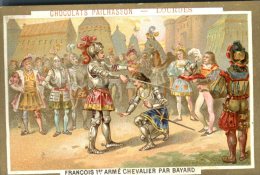 Lourdes, Chocolat Pailhasson, Chromo Thème Histoire, François 1er Armé Chevalier Par Bayard - Andere & Zonder Classificatie