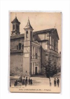 06 L'ESCARENE Eglise, Animée, Ed Giletta 3552, 1912 - L'Escarène
