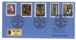Österreich / Austria 1984-1985, Registered Cover, ÖFSV Flugpost Werbeschau - Austrian Airlines - Lettres & Documents