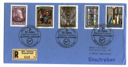 Österreich / Austria 1984-1985, Registered Cover, ÖFSV Flugpost Werbeschau - Austrian Airlines - Cartas & Documentos