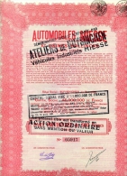 ACCION: "AUTOMOBILES MIESSE" - Auto's