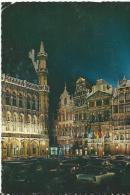 Bruxelles La Nuit La Grande Place La Nuit Voiture - Bruselas La Noche