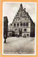 Weissenburg I Bay. Cars & Rathaus Old Postcard - Weissenburg