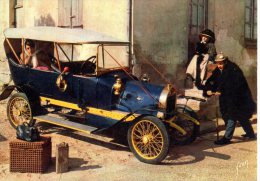 CP - TEUF TEUF ET BELLE EPOQUE - DUMONT 1910 - R. GAILLARD - 19 - YVON - Taxi & Fiacre