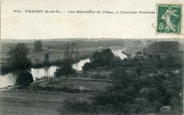 95 ERAGNY ++ Les Méandres De L'Oise, à L'horizon Pontoise ++ - Eragny