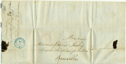 Belgique - Précurseur Stavelot Vers Bruxelles Du 29/06/1846, Oblitéré "STAVELOT", Superbe, See Scan - 1830-1849 (Unabhängiges Belgien)