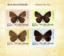 Niue 2012 Butterflies MS MNH - Niue