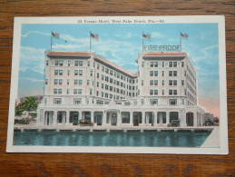 EL VERANO Hotel West Palm Beach Florida Anno 1924 ( Zie Foto Voor Details ) !! - Palm Beach