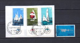 Israel   1970  .-   Y&T Nº   412 - 413/415 - Gebruikt (zonder Tabs)