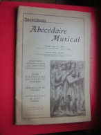 MAURICE CHEVAIS  ABECEDAIRE MUSICAL PREMIER LIVRE DE L'ELEVE  NOUVELLE EDITION ILLUSTREE 1949 - Musica