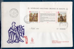 Smom 1979 -- NATALE -- ( Sass.BF 13)  --- FDC./ VENEZIA - Malte (Ordre De)