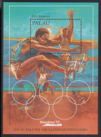 Palau Scott #306 MNH Souvenir Sheet 50c Bob Beamon - Barcelona Olympics - Palau