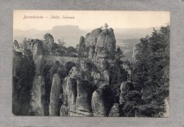 39878   Germania,   Sachs.-Schweiz - Basteibrucke,  NV - Bastei (sächs. Schweiz)