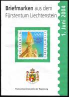 Liechtenstein 2000 - Philatelic Magazine - 16 Pages - Athens Olympic Games - JO - Jeux Olympiques - Sommer 2004: Athen