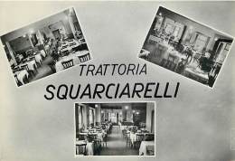 IMMAGINI DELLA TRATTORIA SQUARCIARELLI DI ROMA. CARTOLINA ANNI '50 - Cafes, Hotels & Restaurants