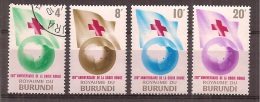 Burundi     Y/T       58 / 61   (O + XX) - Gebruikt