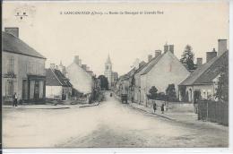 SANCERGUES - Route De Bourges Et Grande Rue - Sancergues