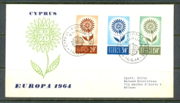 1964 CYPRUS EUROPA CEPT FDC - Covers & Documents