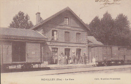 60 NOAILLES  / LA GARE   /////     REF  MAI 315 - Noailles