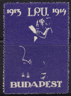 1428. Hungary, 1914, I.P.U. , Label - Timbres De Distributeurs [ATM]