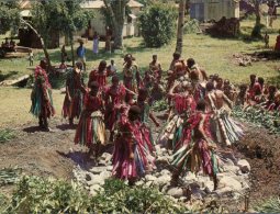 (600) Figi Carte Assez Ancienne - Older Postcard Of Fiji Island - Firewalking Beqa Island - Fidschi