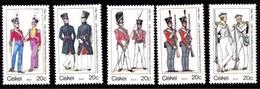 CISKEI, 1983, MNH Stamp(s), Military Uniforms  Nr(s). 47-51 - Ciskei