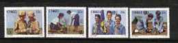 CISKEI, 1985, MNH Stamp(s), Girl Guides,  Nr(s). 75-78 - Ciskei