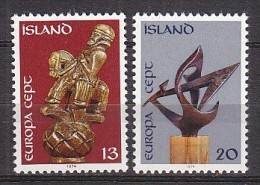 Q1229 - ISLANDE ICELAND Yv N°442/43 ** EUROPA CEPT - Neufs