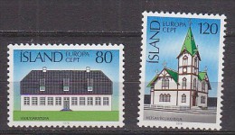 Q1245 - ISLANDE ICELAND Yv N°483/84 ** EUROPA CEPT - Neufs