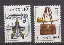 Q1249 - ISLANDE ICELAND Yv N°492/93 ** EUROPA CEPT - Nuovi