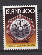 Q1285 - ISLANDE ICELAND Yv N°515 ** RADIO - Unused Stamps