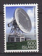 Q1288 - ISLANDE ICELAND Yv N°524 ** TELECOMMUNICATIONS - Neufs