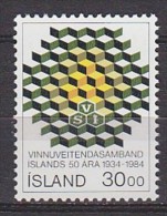 Q1305 - ISLANDE ICELAND Yv N°574 ** - Nuevos