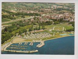 Delcampe - CPM MORGES, CAMPING CARAVANING LE PETIT BOIS - Morges
