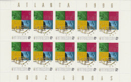 Australia 1996 Atlanta Handover - Feuilles, Planches  Et Multiples